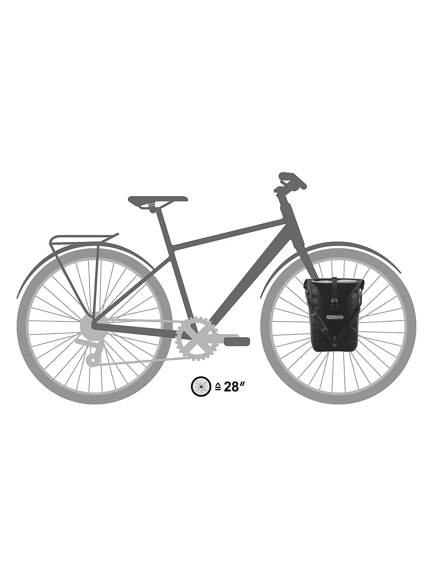 ORTLIEB | Sport-Roller Classic QL2.1 Packtaschenset 2 x 12,5L | 